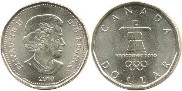 1 Dollar Canada Bronze Elizabeth II (1926-2022)