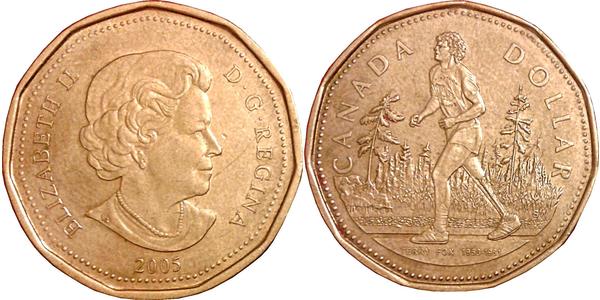 1 Dollar Canada Bronze Elizabeth II (1926-2022)