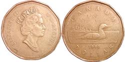 1 Dollar Kanada Bronze Elizabeth II (1926-2022)