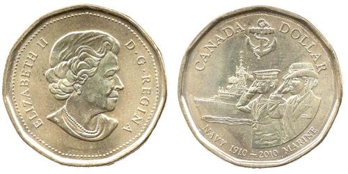 1 Dollar Kanada Bronze Elizabeth II (1926-2022)