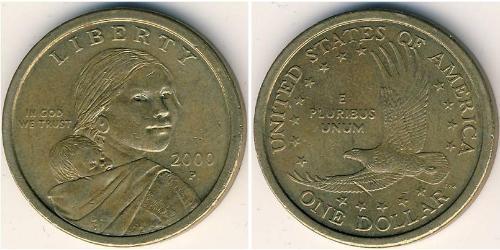1 Dollar Vereinigten Staaten von Amerika (1776 - ) Bronze 