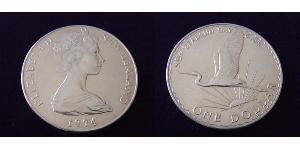 1 Dollar New Zealand Copper/Nickel 