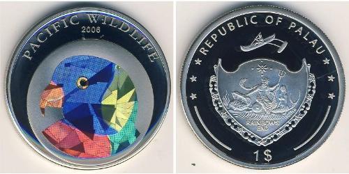 1 Dollar Palau Copper/Nickel 