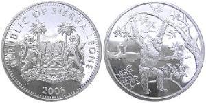 1 Dollar Sierra Leone Copper/Nickel 