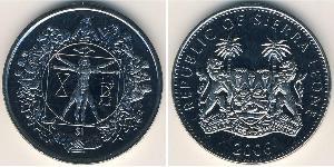 1 Dollar Sierra Leone Copper/Nickel 