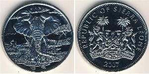 1 Dollar Sierra Leone Copper/Nickel 
