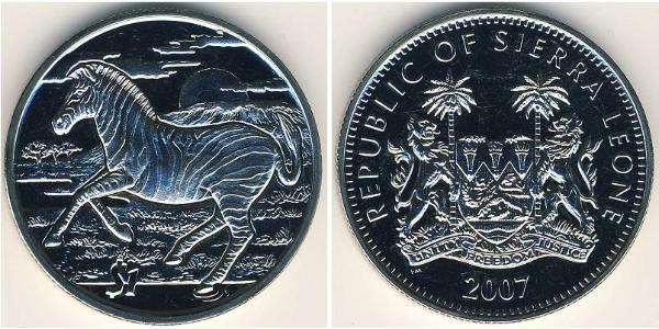 1 Dollar Sierra Leone Copper/Nickel 