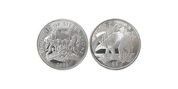 1 Dollar Sierra Leone Copper/Nickel 