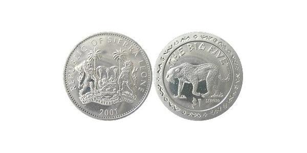 1 Dollar Sierra Leone Copper/Nickel 