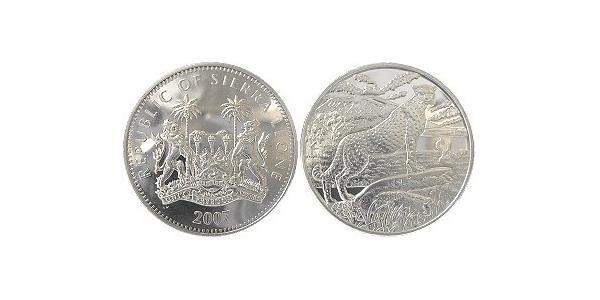 1 Dollar Sierra Leone Copper/Nickel 