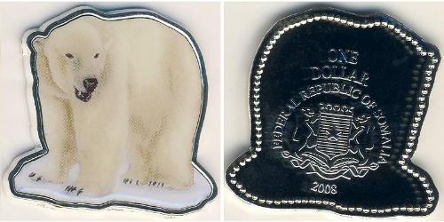 1 Dollar Somalia Copper/Nickel 