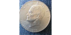 1 Dollar USA (1776 - ) Copper/Nickel Dwight David Eisenhower (1890-1969)