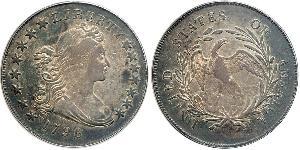 1 Dollar USA (1776 - ) Copper/Silver Anne Willing Bingham (1764-1801)