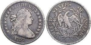 1 Dollar USA (1776 - ) Copper/Silver Anne Willing Bingham (1764-1801)