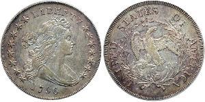 1 Dollar USA (1776 - ) Copper/Silver Anne Willing Bingham (1764-1801)