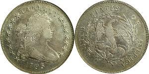 1 Dollar USA (1776 - ) Copper/Silver Anne Willing Bingham (1764-1801)