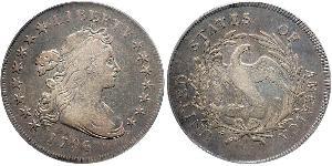 1 Dollar USA (1776 - ) Copper/Silver Anne Willing Bingham (1764-1801)