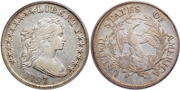 1 Dollar USA (1776 - ) Copper/Silver Anne Willing Bingham (1764-1801)