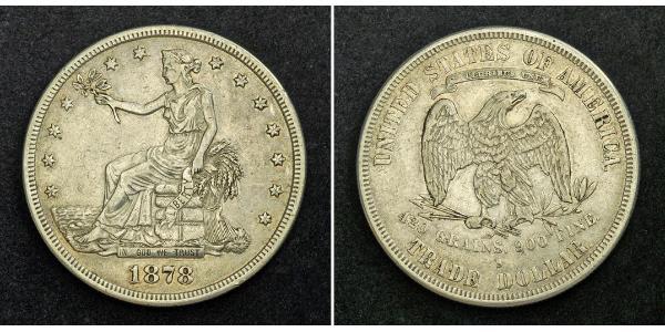 1 Dollar USA (1776 - ) Copper/Silver 