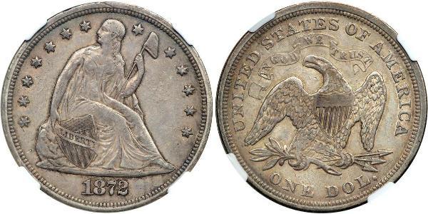 1 Dollar USA (1776 - ) Copper/Silver 