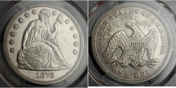 1 Dollar USA (1776 - ) Copper/Silver 