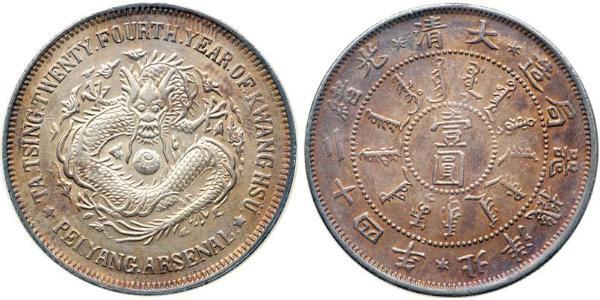 1 Dollar Chine Cuivre 