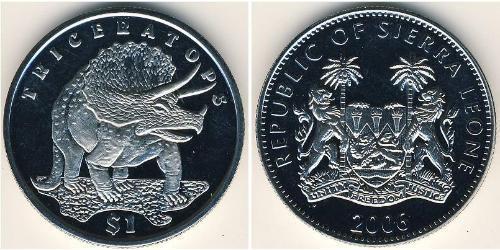 1 Dollar Sierra Leone Cuivre/Nickel 