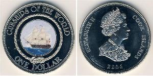 1 Dollar Îles Cook Cuivre/Nickel 