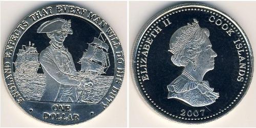 1 Dollar Îles Cook Cuivre/Nickel 