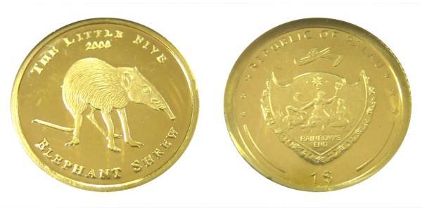 1 Dollar Palau Gold 