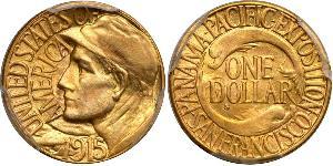 1 Dollar USA (1776 - ) Gold 