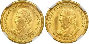 1 Dollar USA (1776 - ) Gold 