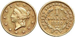 1 Dollar USA (1776 - ) Gold 