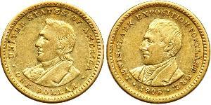 1 Dollar USA (1776 - ) Gold 