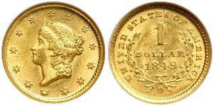 1 Dollar USA (1776 - ) Gold 