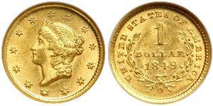 1 Dollar USA (1776 - ) Gold 