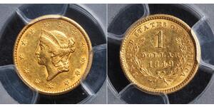 1 Dollar USA (1776 - ) Gold 