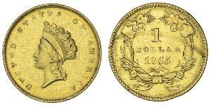 1 Dollar USA (1776 - ) Gold 