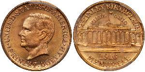 1 Dollar USA (1776 - ) Gold William McKinley, Jr. (1843 - 1901)