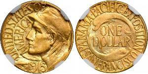 1 Dollar USA (1776 - ) Gold 