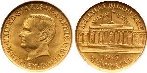 1 Dollar USA (1776 - ) Gold William McKinley, Jr. (1843 - 1901)