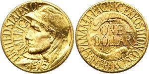 1 Dollar USA (1776 - ) Gold 