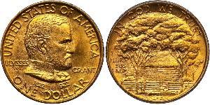 1 Dollar USA (1776 - ) Gold Ulysses S. Grant (1822-1885)