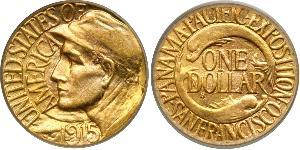 1 Dollar USA (1776 - ) Gold 