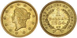 1 Dollar USA (1776 - ) Gold 