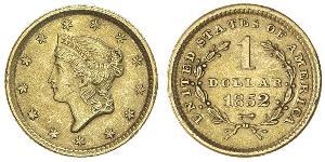 1 Dollar USA (1776 - ) Gold 