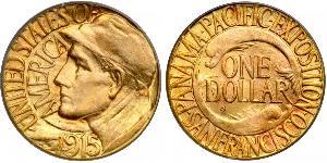 1 Dollar USA (1776 - ) Gold 