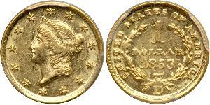 1 Dollar USA (1776 - ) Gold 