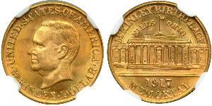 1 Dollar USA (1776 - ) Gold William McKinley, Jr. (1843 - 1901)