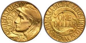 1 Dollar USA (1776 - ) Gold 